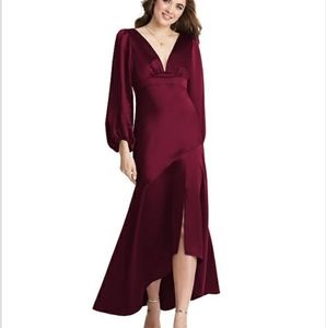 Bridesmaid dress from Dessy.com. Size: 02 Colour: Cabernet